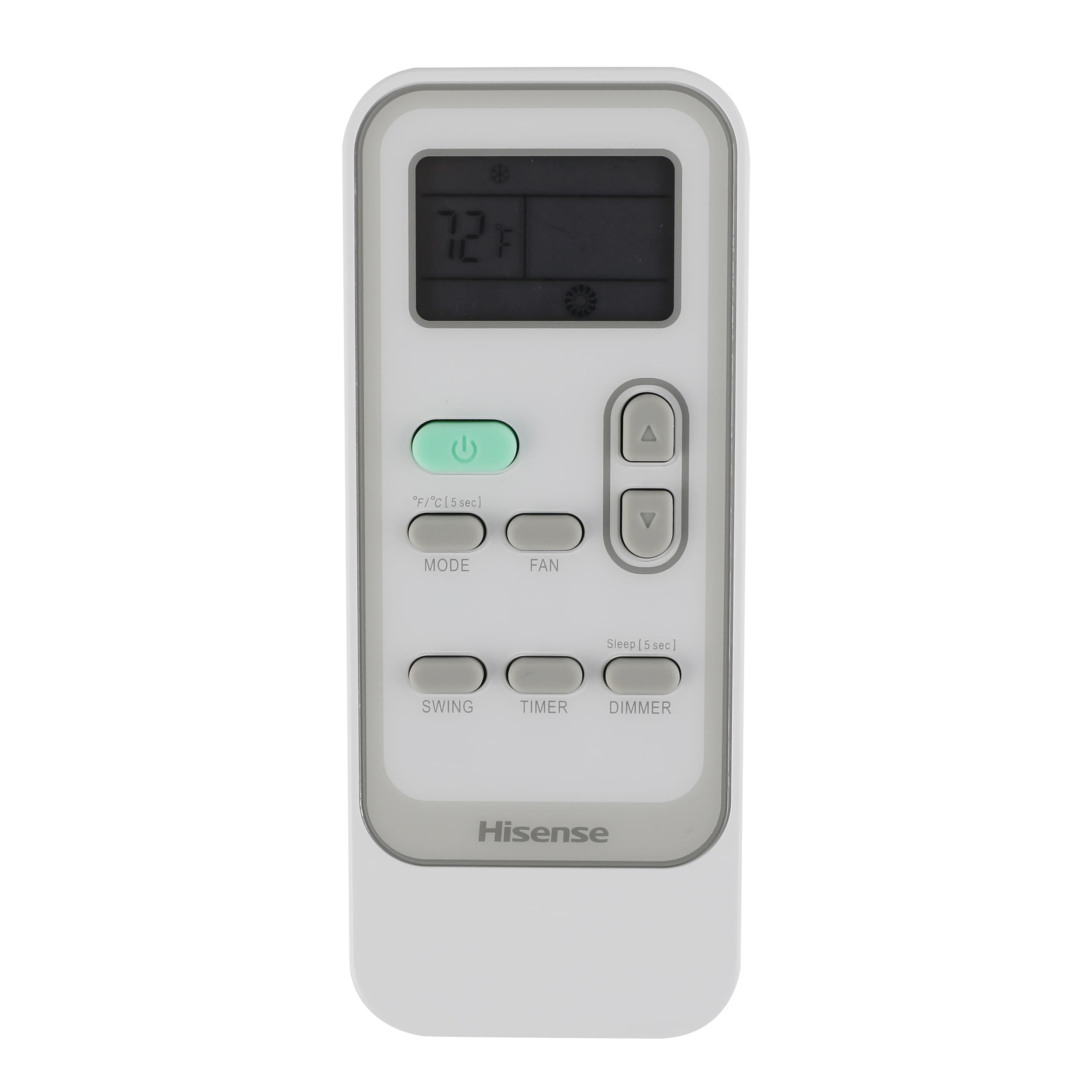 Hisense 5000 BTU DOE ( 115-Volts ) White Vented Portable Air Conditioner Remote Control Included Cools 150-Sq. Feet