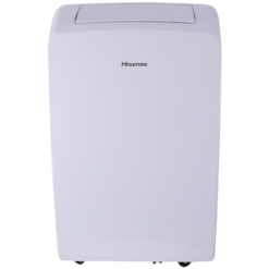 Hisense 7000 BTU DOE ( 115-Volts ) White Vented Wi-Fi enabled Portable Air Conditioner Remote Control Included Cools 299-Sq. Feet