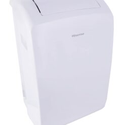 Hisense 7000 BTU DOE ( 115-Volts ) White Vented Wi-Fi enabled Portable Air Conditioner Remote Control Included Cools 299-Sq. Feet