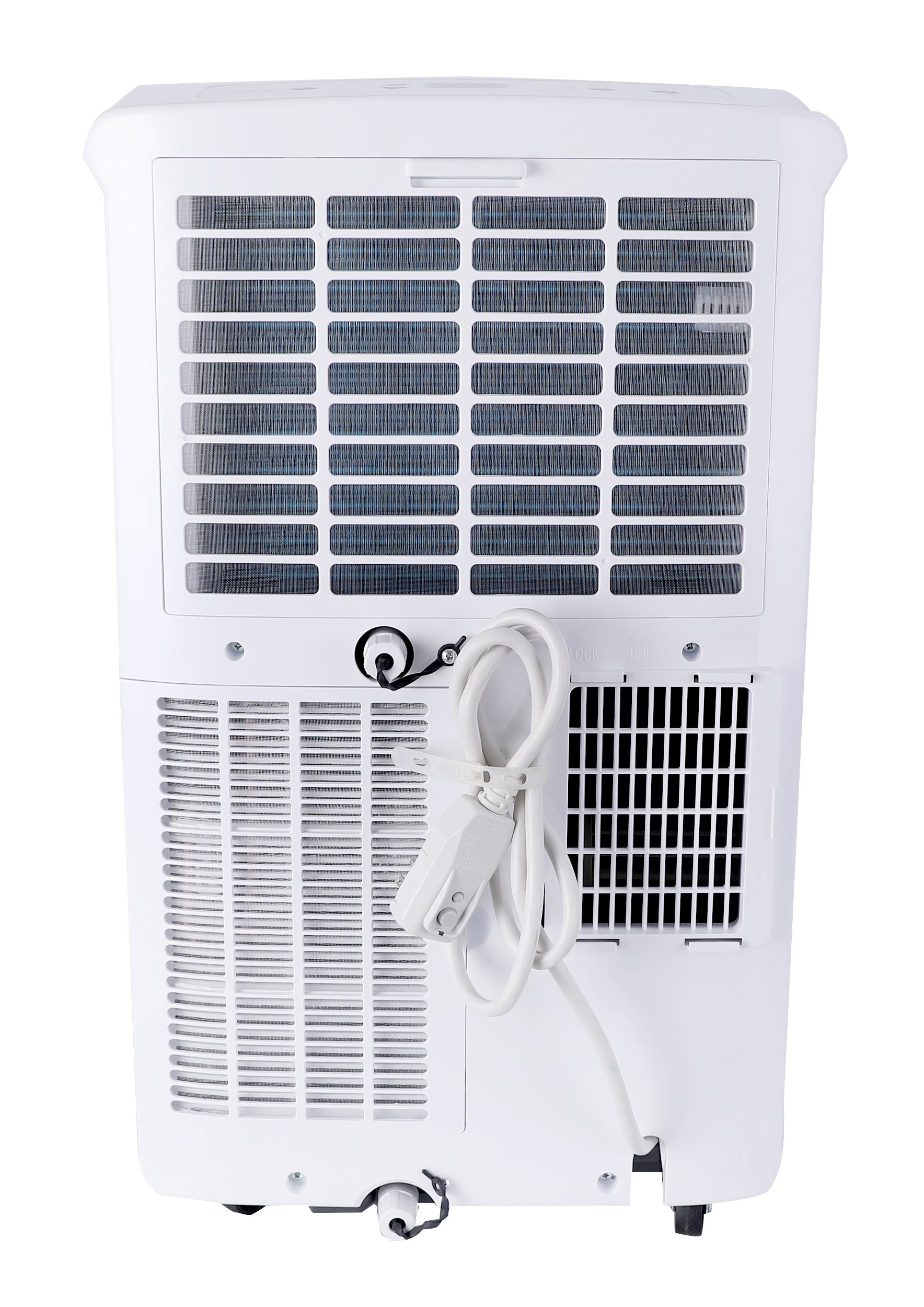 Hisense 7000 BTU DOE ( 115-Volts ) White Vented Wi-Fi enabled Portable Air Conditioner Remote Control Included Cools 299-Sq. Feet