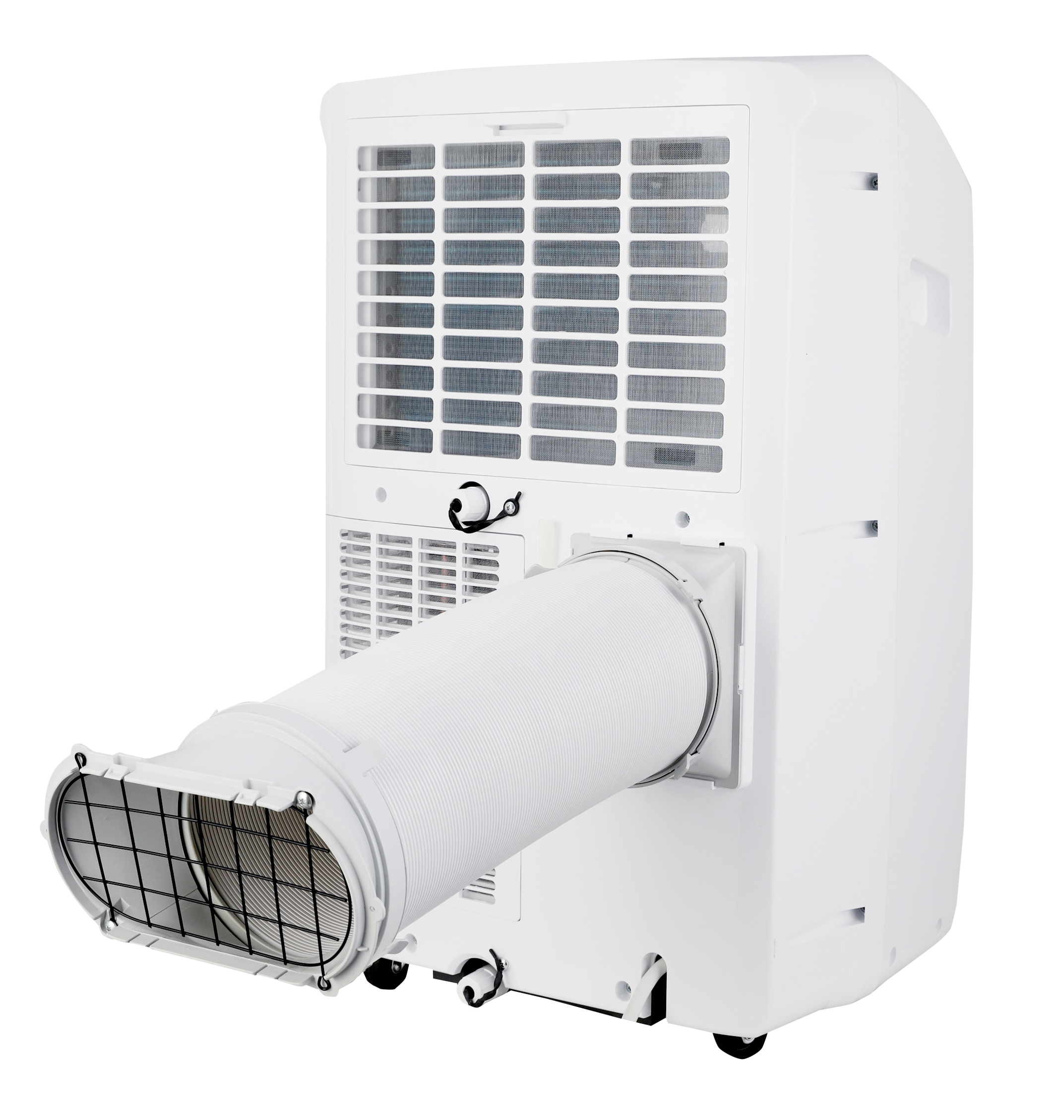 Hisense 7000 BTU DOE ( 115-Volts ) White Vented Wi-Fi enabled Portable Air Conditioner Remote Control Included Cools 299-Sq. Feet
