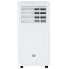 GE 6100 BTU DOE ( 115-Volt ) White Vented Portable Air Conditioner Remote Control Included Cools 250-sq ft