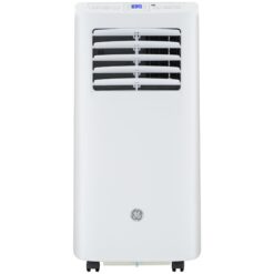 GE 5100 BTU DOE ( 115-Volt ) White Vented Portable Air Conditioner Remote Control Included Cools 150-sq ft