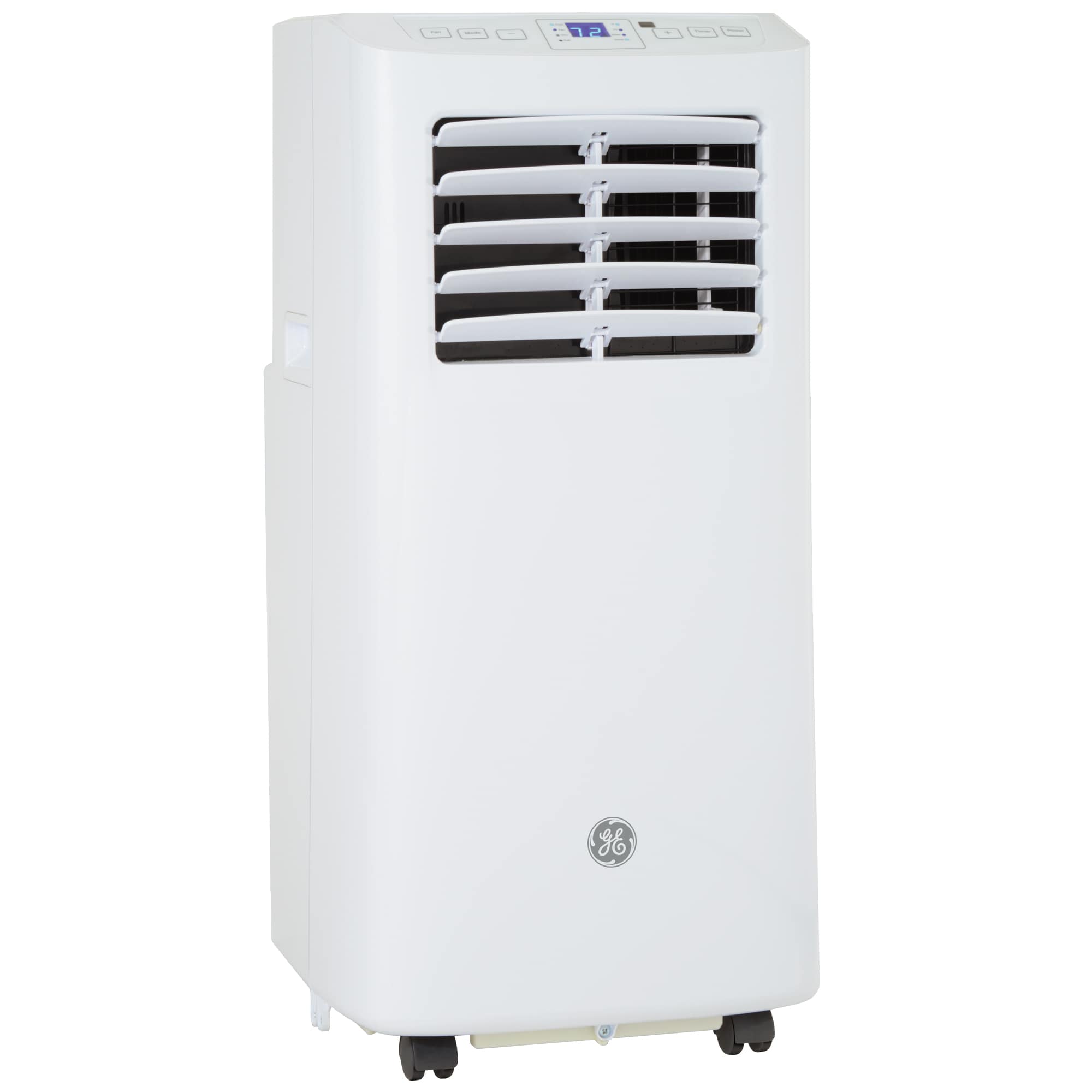 GE 5100 BTU DOE ( 115-Volt ) White Vented Portable Air Conditioner Remote Control Included Cools 150-sq ft