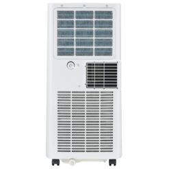 GE 5100 BTU DOE ( 115-Volt ) White Vented Portable Air Conditioner Remote Control Included Cools 150-sq ft