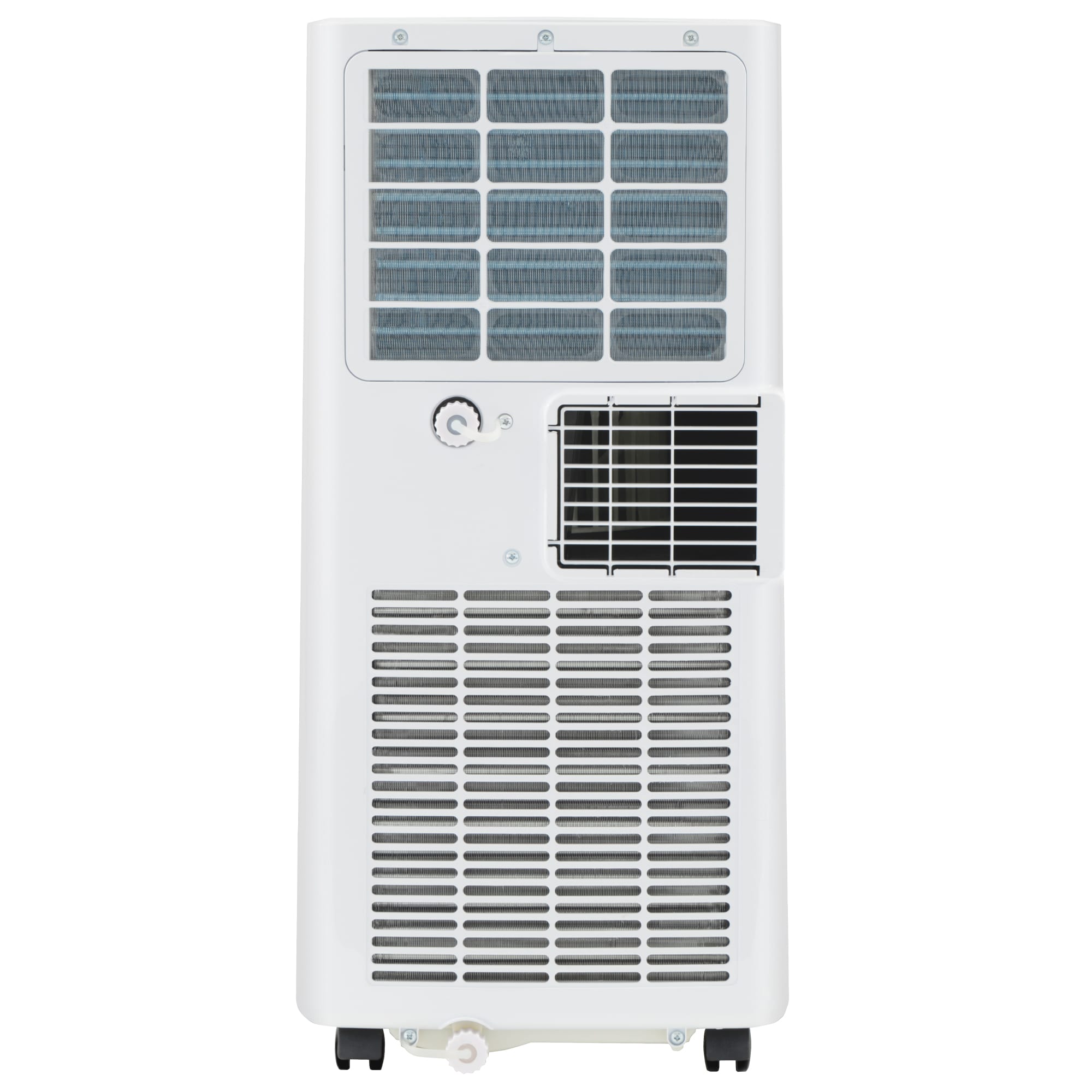 GE 5100 BTU DOE ( 115-Volt ) White Vented Portable Air Conditioner Remote Control Included Cools 150-sq ft