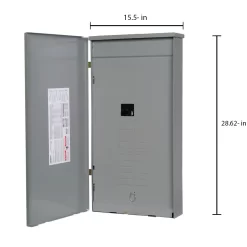 Siemens SN 200 -Amp 20 -Spaces 40 -Circuit Outdoor Main breaker Plug-On Neutral Load Center
