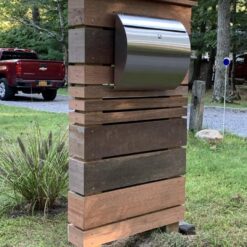 Spira Mailbox Spira Locking Metal Standard Mailbox Stainless steel