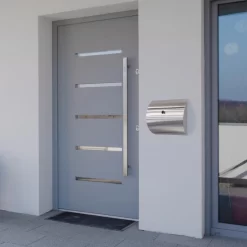 Spira Mailbox Spira Locking Metal Standard Mailbox Stainless steel