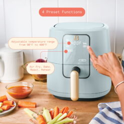 Beautiful 3 Qt Air Fryer with TurboCrisp Technology, Hydrangea by Drew Barrymore