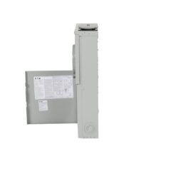 Eaton Type BR 200 -Amp 4 -Spaces 8 -Circuit Outdoor Main breaker meter combo Load Center