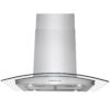 AKDY 30 inch Convertible 343-CFM Stainless steel Island Range Hood with Charcoal Filter