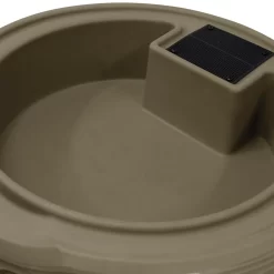 Good Ideas 50-Gallons Khaki Plastic Rain Barrel Spigot