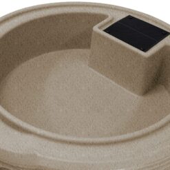 Good Ideas 50-Gallons Sandstone Plastic Rain Barrel Spigot