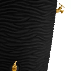 Good Ideas 50-Gallons Black Plastic Rain Barrel Spigot