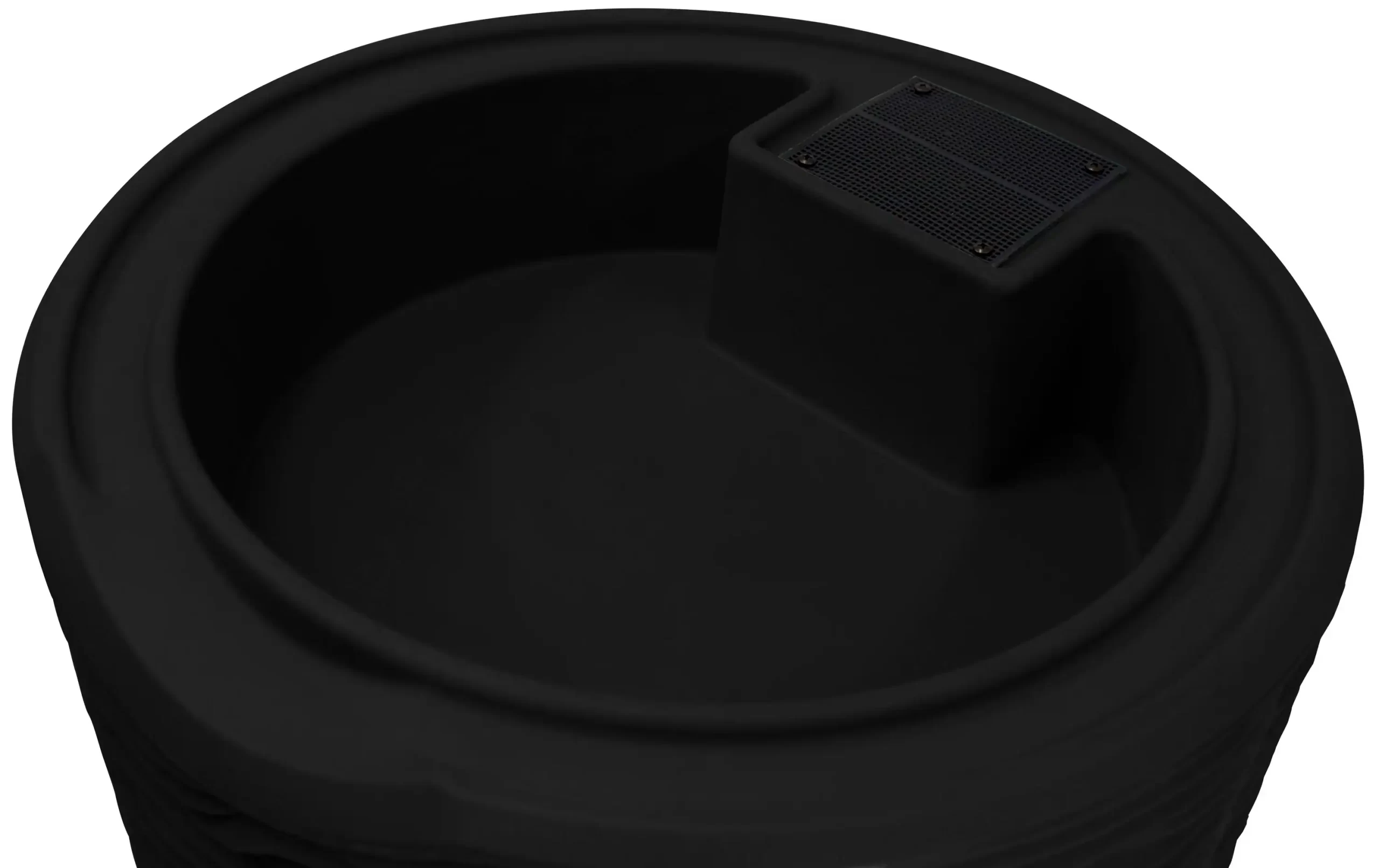 Good Ideas 50-Gallons Black Plastic Rain Barrel Spigot