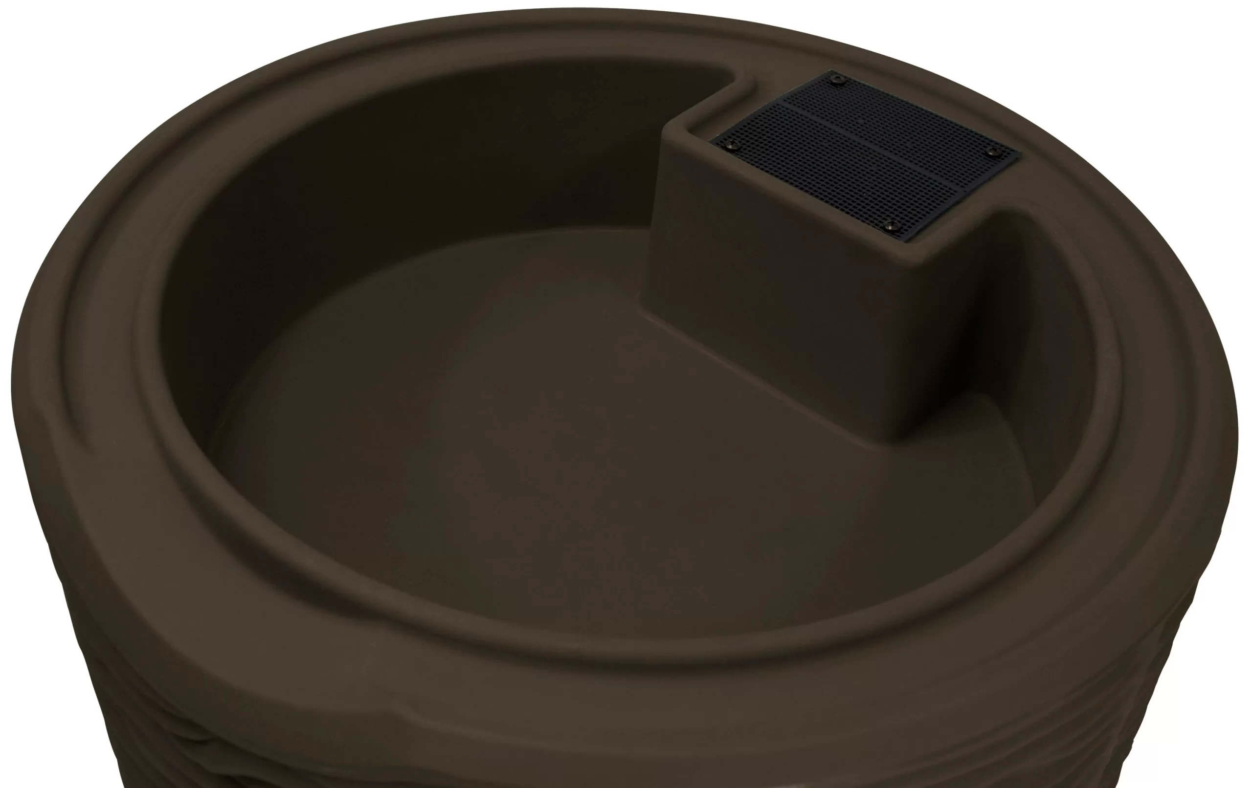 Good Ideas 50-Gallons Brown Plastic Rain Barrel Spigot