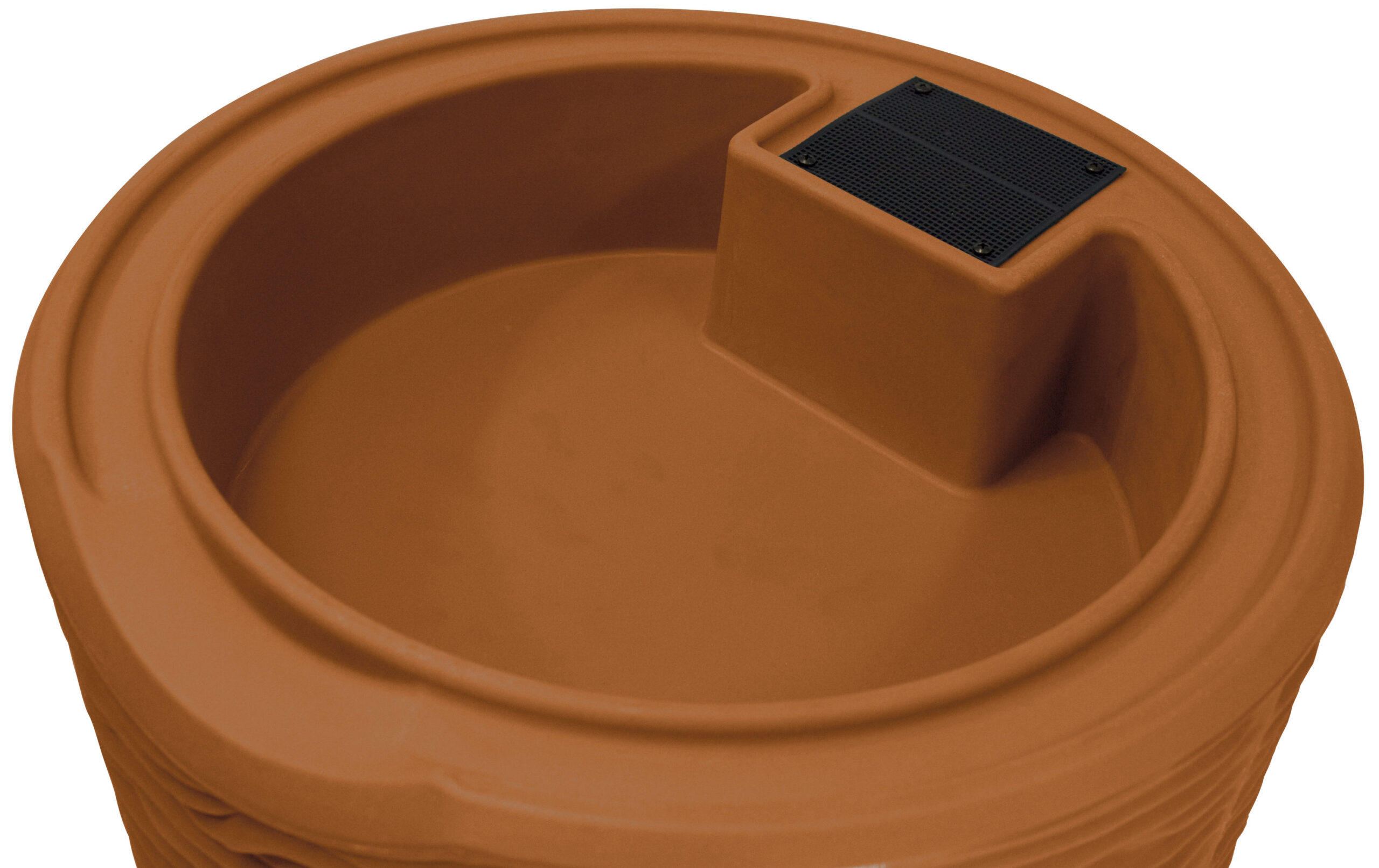Good Ideas 50-Gallons Terra Cotta Plastic Rain Barrel Spigot