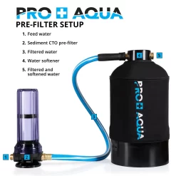 PRO+AQUA Travel Series 16000 - Grain Water softener and conditioner