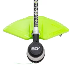 Greenworks Pro 80-volt Max 16-in Straight Shaft Attachment Capable Battery String Trimmer (Battery and Charger Not Included)