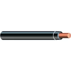Southwire 500-Feet 12 -AWG Black Solid Copper THHN wire ( By-the-roll )