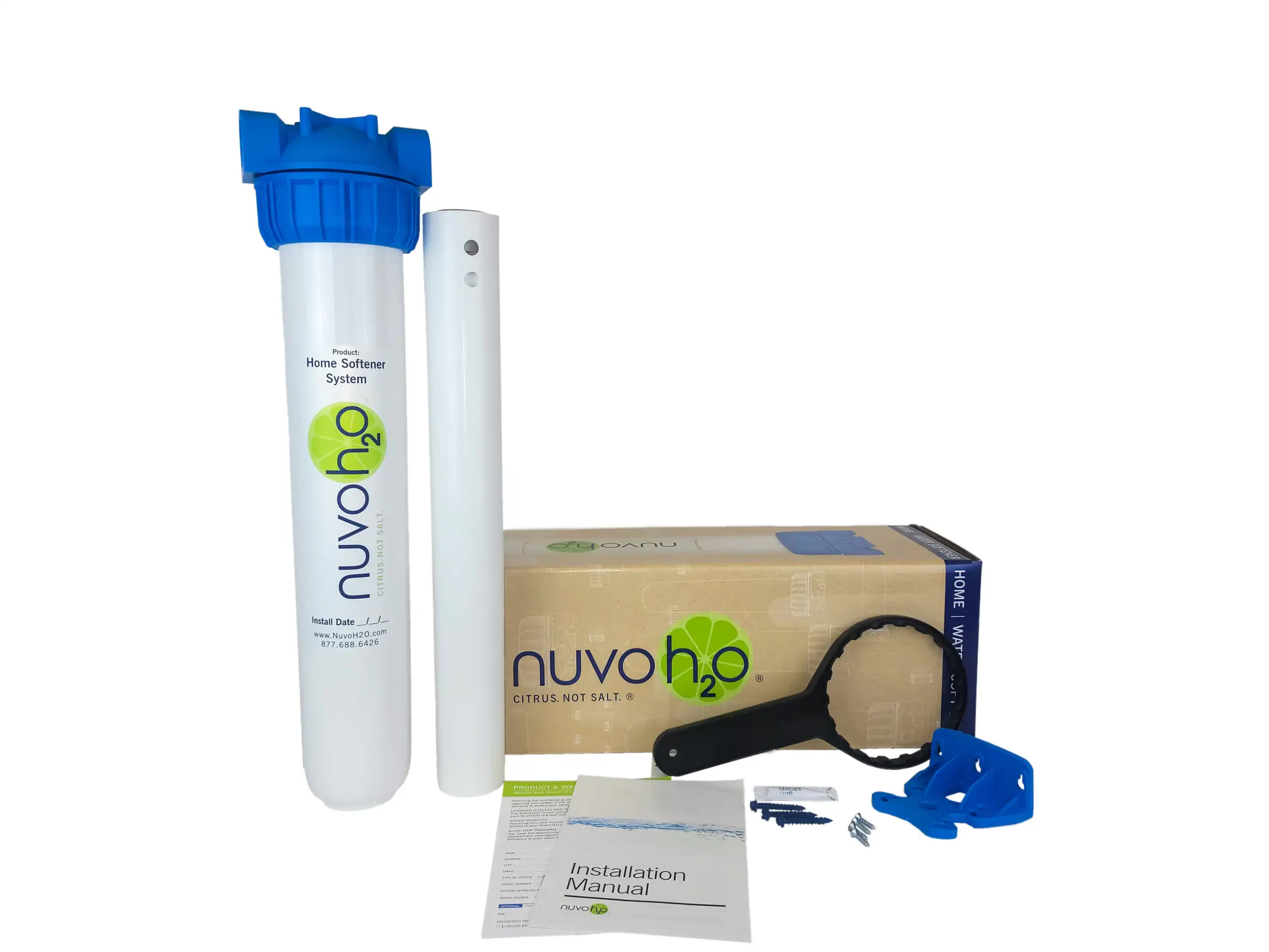 NuvoH2O Home Whole House Salt Free Eco-Friendly (Salt-Free) - Grain Water softener system