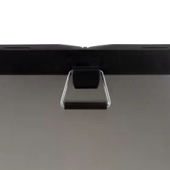 Organize It All 15.8-Gallon Silver Steel Indoor Kitchen Hinged Lid Trash Can