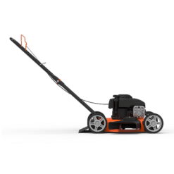 Yard Force YF21-SD-TW 21" Gas Lawn Mower, Adjustable Cutting Heights, 20" Cutting Path, 7" Wheels