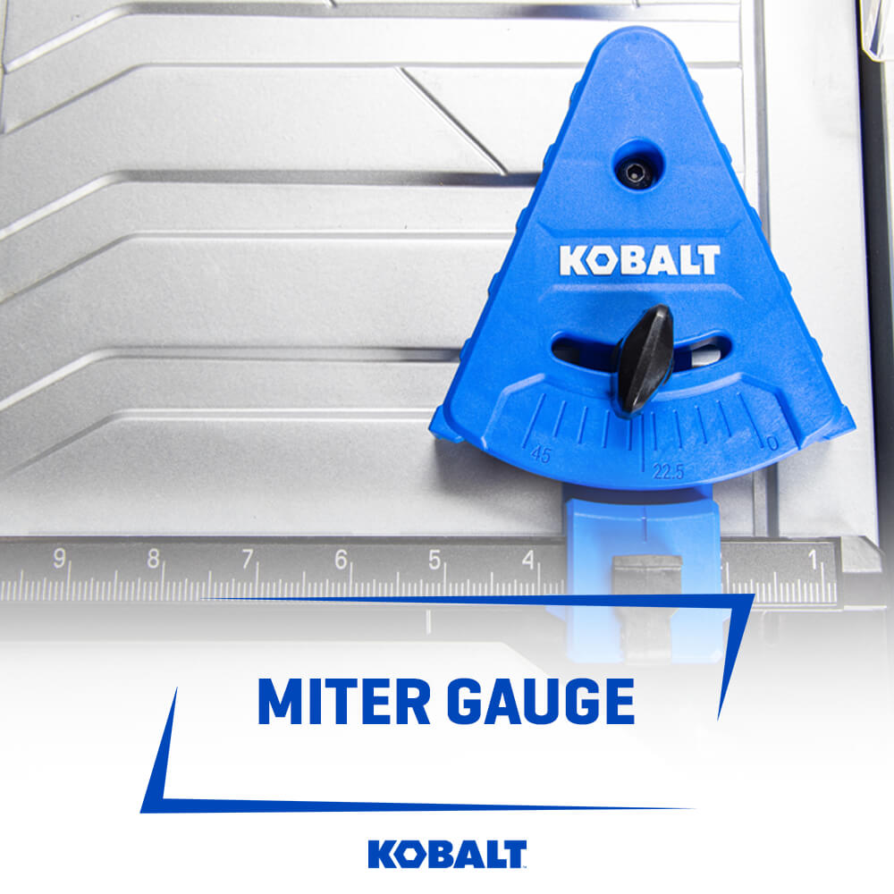 Kobalt 24V 7-Inches -Blade Cordless Wet Tabletop Sliding Table Tile Saw ( Battery Included )