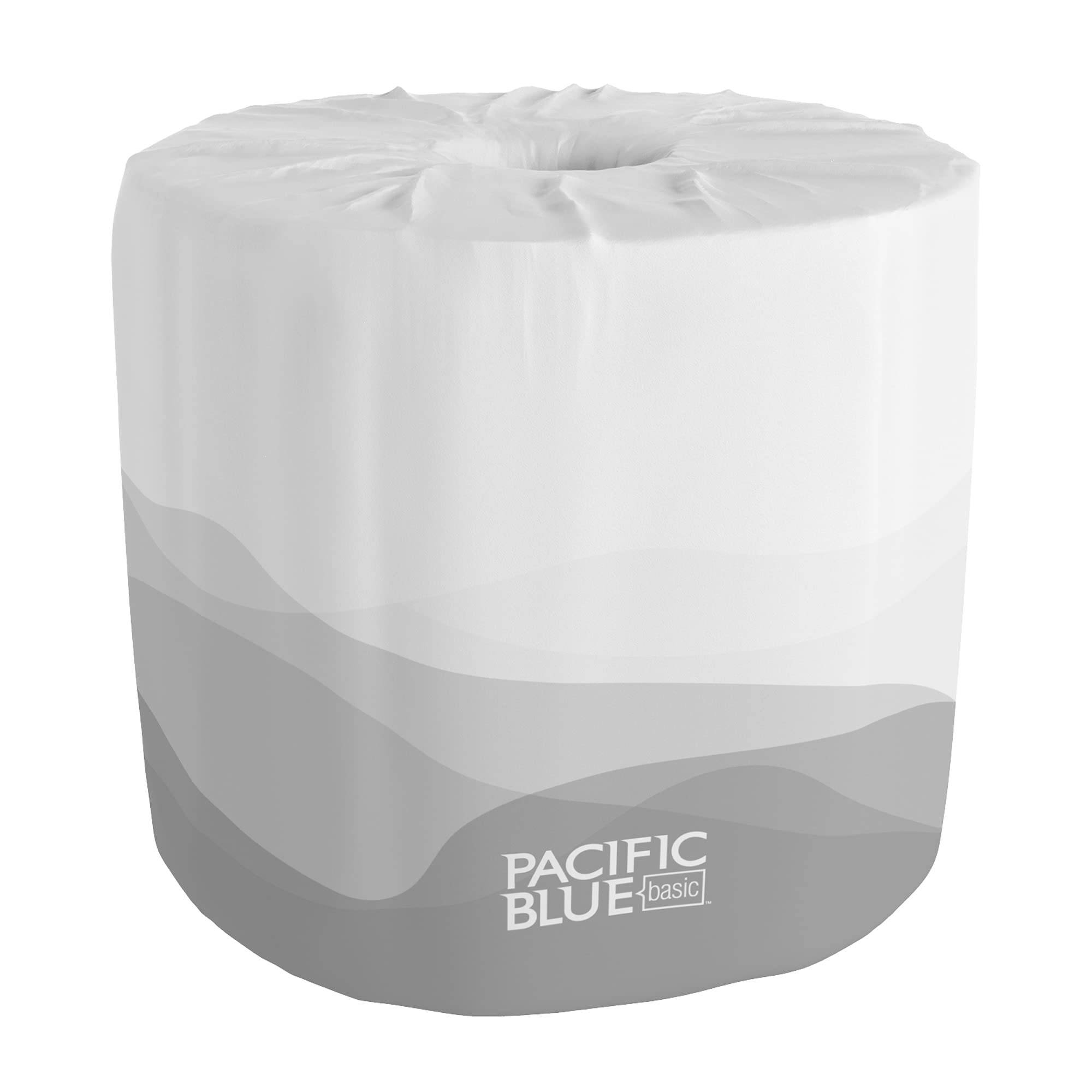 Georgia-Pacific Pacific Blue Basic 2-Ply Embossed Toilet Paper (previously branded Envision),19880/01,550 Sheets Per Roll, 80 Rolls Per Case