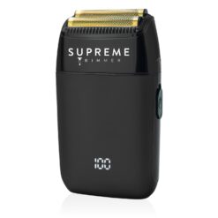 Supreme Trimmer Crunch Lite Foil Shaver for Men (60 Minute Runtime) Men's Electric Razor for Bald Head, Black