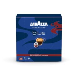 Lavazza BLUE Capsules, Espresso Dolce Coffee Blend, Medium Roast, 28.2-Ounce Boxes (Pack of 100)