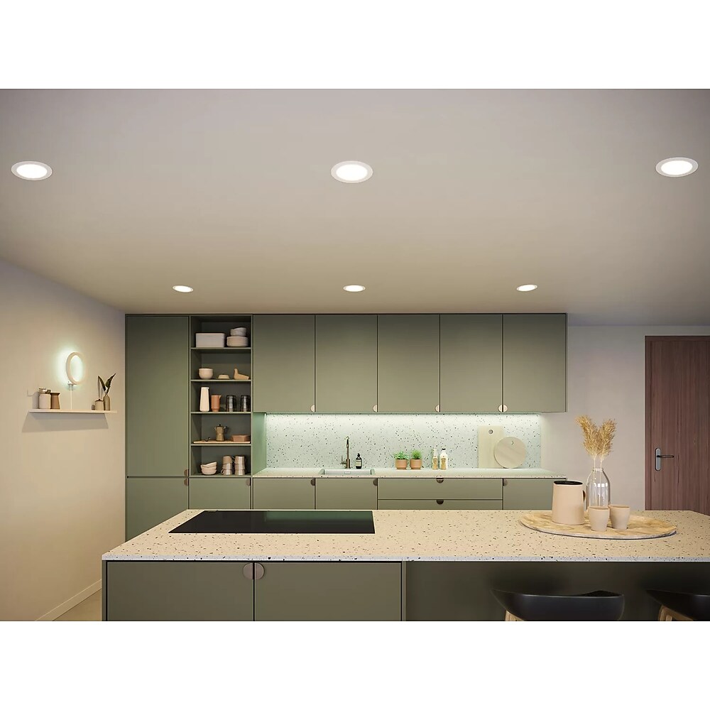 Philips Hue 15W Slim LED Smart Downlight, White And Color Ambiance (579573)
