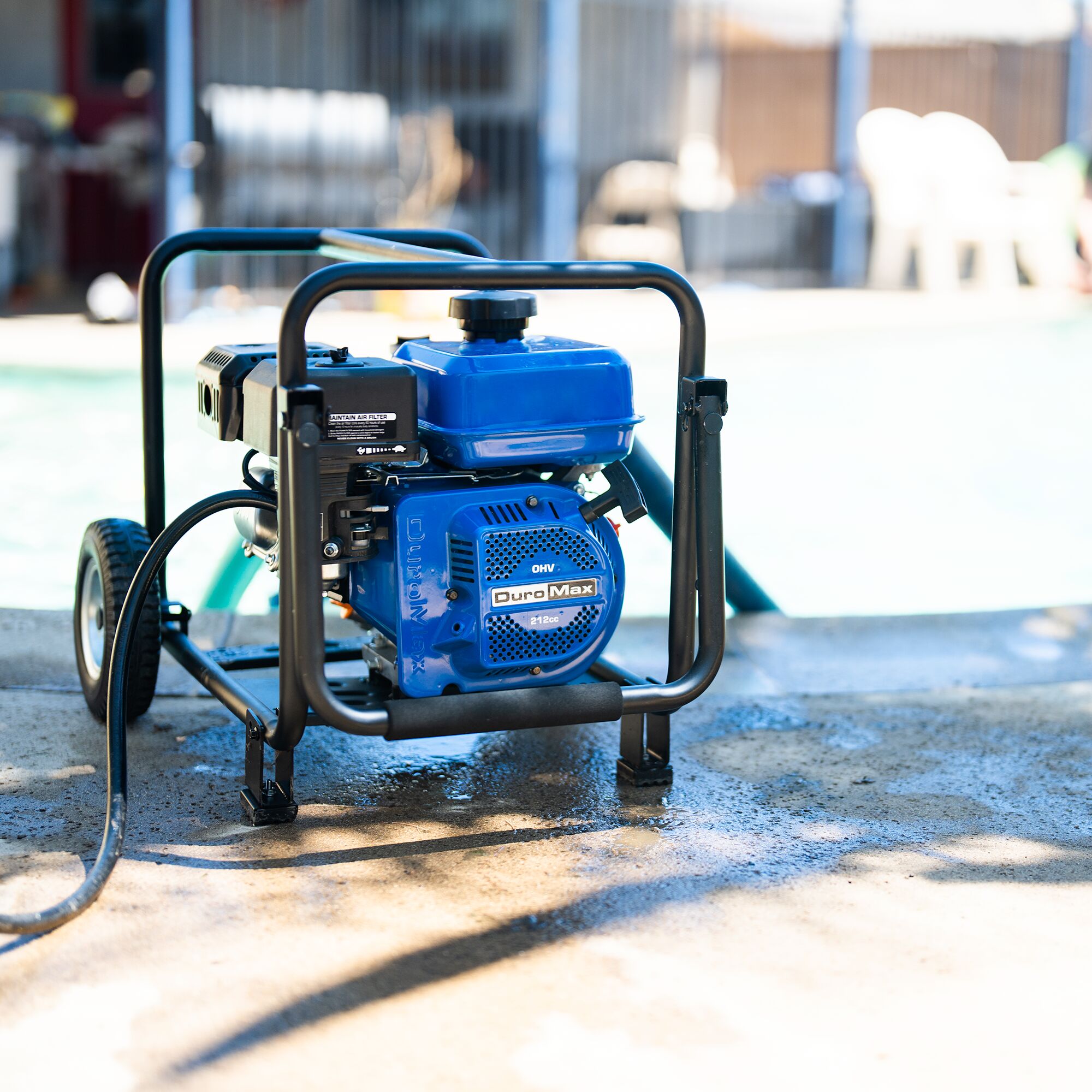 DuroMax 264-GPM Stainless Steel Transfer Pump