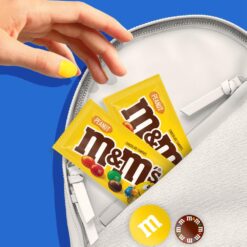 M&M'S Milk Chocolate Candy, Full Size 1.74 oz Bag, Pack of 48 Bulk Candy Chocolate