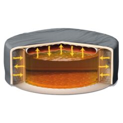Intex PureSpa 140 Jet 4 -Person Inflatable Round Hot Tub (Cover Included)