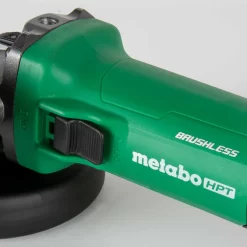 Metabo HPT 4.5-in Sliding switch Switch Brushless Angle grinder