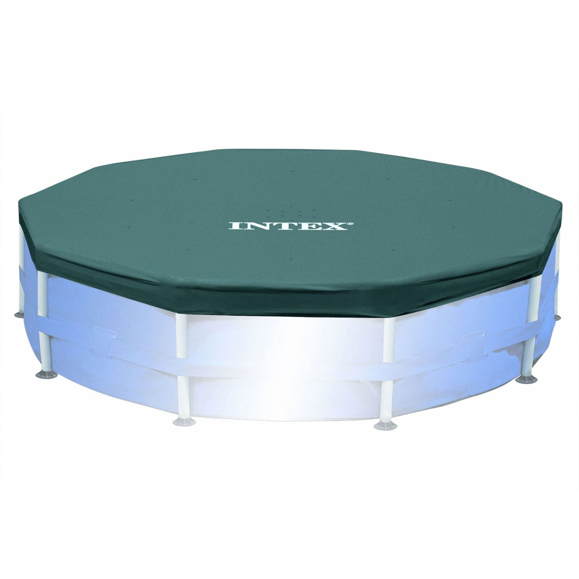 Intex 10-Feet x 10-Feet x 30-Inches Metal frame Round Above-Ground Pool with Pool Cover