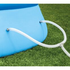 Intex 18-Feet x 18-Feet x 48-Inches Inflatable top ring Round Above-Ground Pool with Filter Pump, Ground Cloth, Pool Cover, Ladder