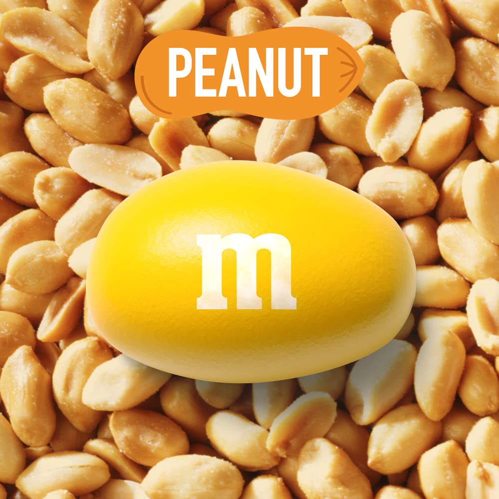 M&M'S Milk Chocolate Candy, Full Size 1.74 oz Bag, Pack of 48 Bulk Candy Chocolate