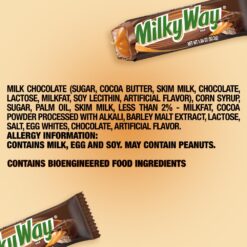 MilkyWay Candy Milk Chocolate Bars Bulk Pack, Full Size, 1.84 oz Pack of 36)
