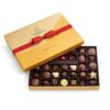 Godiva Chocolatier Anniversary Assorted Chocolate Gift Box, Creamy Milk Dark, and White Chocolates for Loved Ones, 36pc