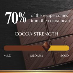 Lindt EXCELLENCE 70% Cocoa Dark Chocolate Bar, Easter Chocolate Candy, 3.5 oz. (12 Pack)