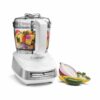 Cuisinart MCH-4 Core Custom 4-Cup Mini Chopper, White and Stainless