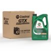 Castrol GTX High Mileage 20W-50 Synthetic Blend Motor Oil, 5 Quarts, Pack of 3