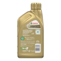 Castrol Power1 4T 10W-40 Full Synthetic Motorcycle Oil, 1 Quart, Pack of 6
