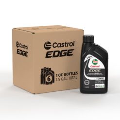 Castrol EDGE 0W-20 Advanced Full Synthetic Motor Oil, 1 Quart, Pack of 6