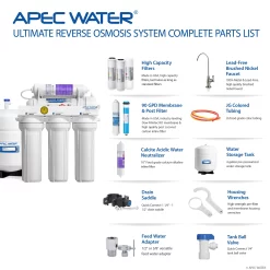 APEC Water ULTIMATE Mechanical filtration Reverse Osmosis Filtration System