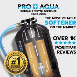 PRO+AQUA Travel Series 16000 - Grain Water softener and conditioner
