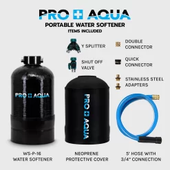 PRO+AQUA Travel Series 16000 - Grain Water softener and conditioner
